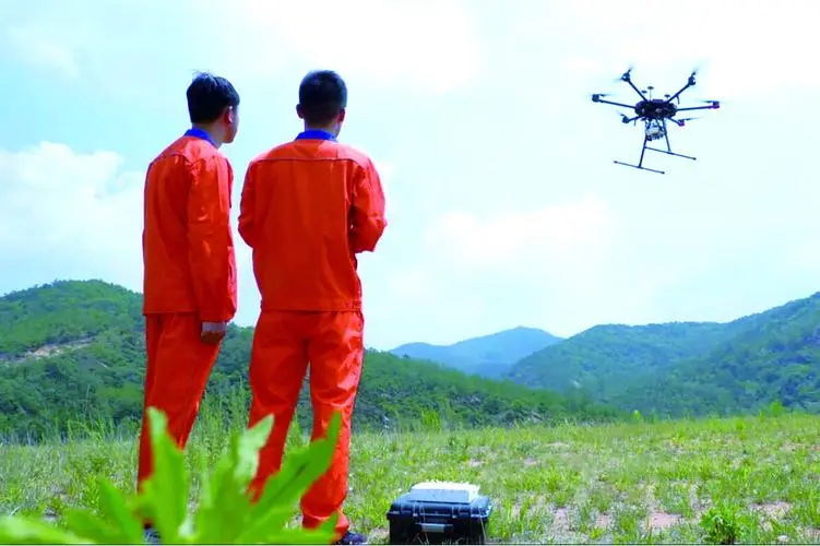 石嘴山无人机倾斜摄影巡检拍摄